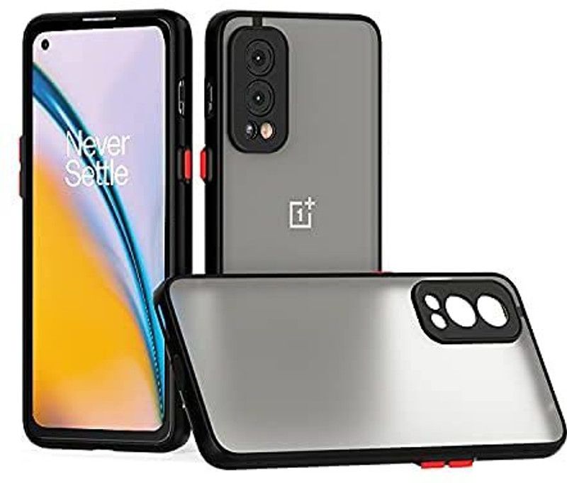 Instyle Back Cover for Oneplus Nord 2 5G  (Black, Pack of: 1)