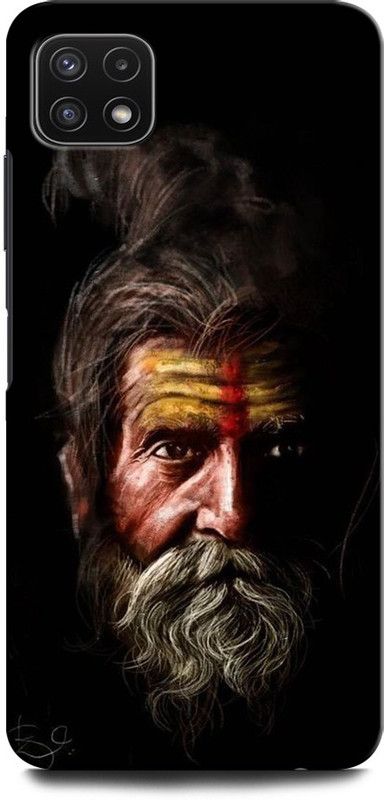 GRAFIQE Back Cover for SAMSUNG Galaxy A22 5G SKETCH, MAHADEV, PUJARI  (Multicolor, Shock Proof, Pack of: 1)