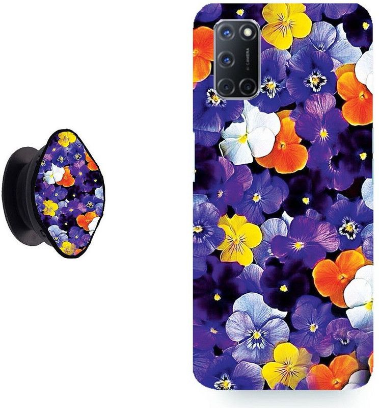 SPBR Back Cover for Oppo A52  (Multicolor, Cases with Holder)
