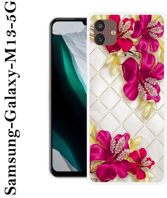 KLC Back Cover for Samsung Galaxy M13 5G  (Multicolor, Grip Case, Silicon)
