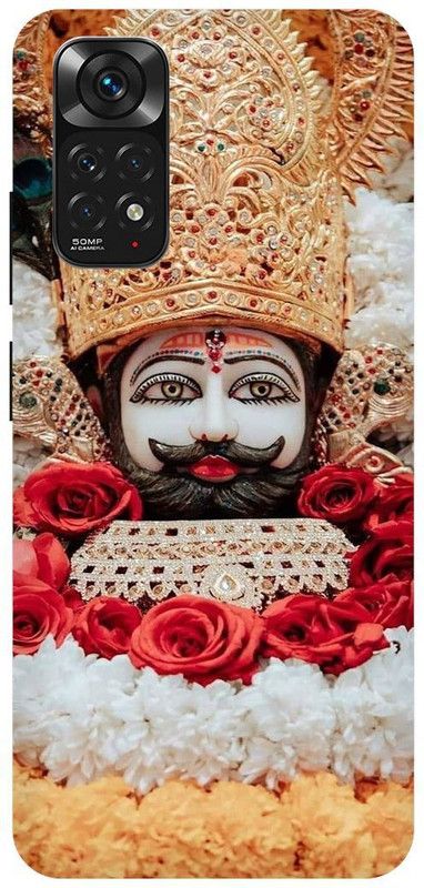 THE NARAYANA COLLECTIONS Back Cover for REDMI NOTE 11-KHATU,SHYAM,BABA,KRISHNA,RAM,JI  (Multicolor, Hard Case, Pack of: 1)