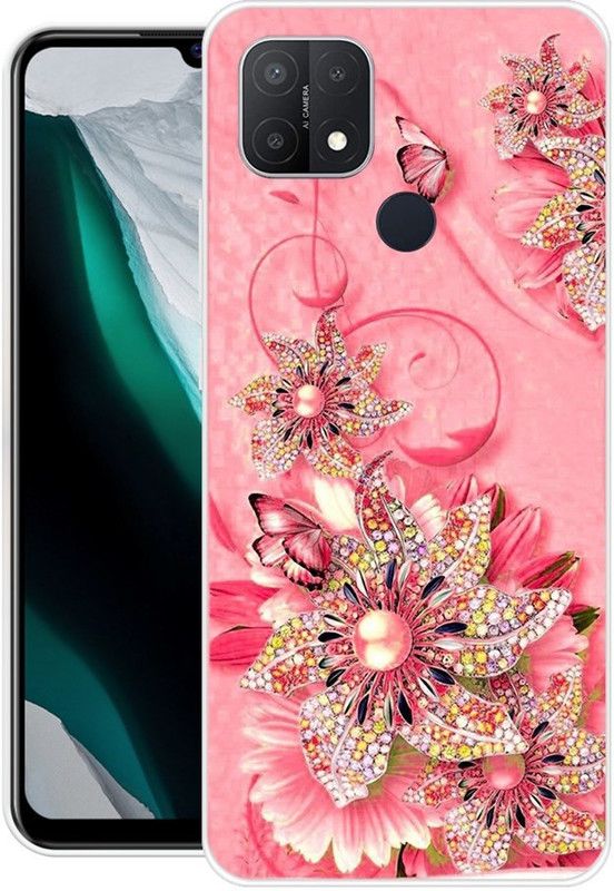 Sswastik Back Cover for Oppo A15, Oppo A15k  (Multicolor, Grip Case, Silicon)