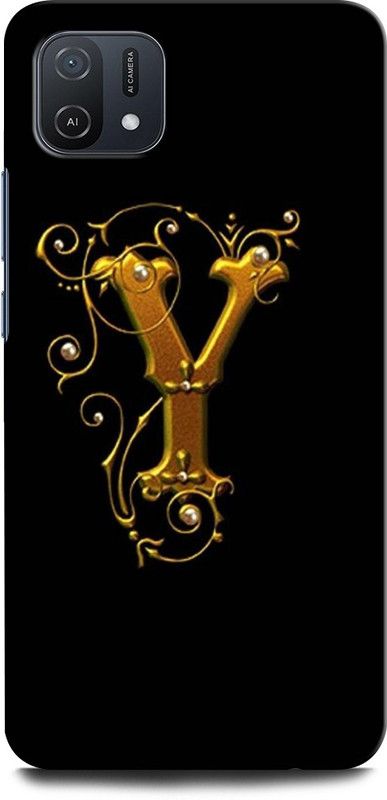 GRAFIQE Back Cover for OPPO A16k Y, Y LETTER, Y ALPHABET, Y DESIGN  (Multicolor, Shock Proof, Pack of: 1)