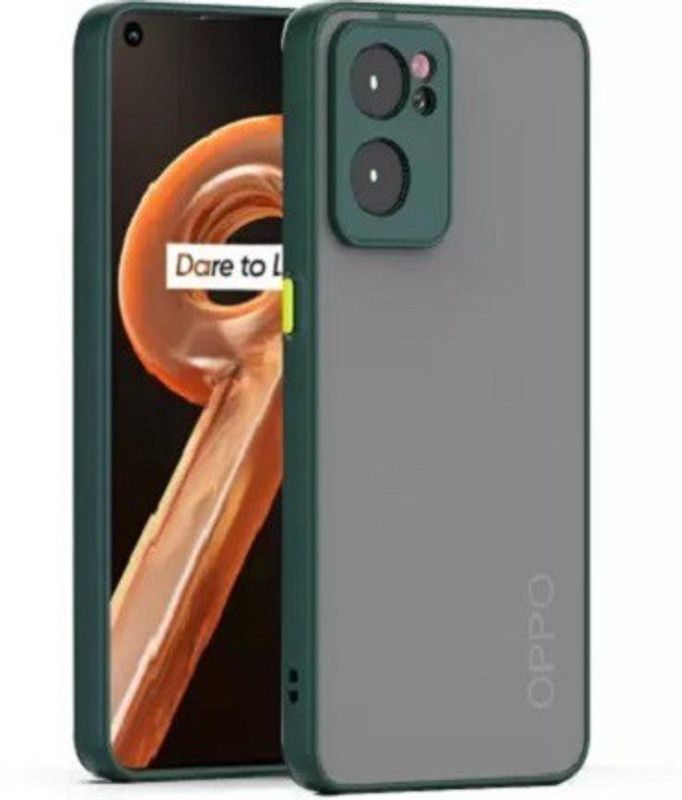 kentop Back Cover for Realme 9i  (Green, Shock Proof, Pack of: 1)