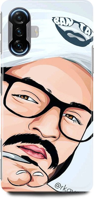 play fast Back Cover for POCO F3 GT EMIWAY, BANTAI, HIP, HOP, ARTIST, INDIAN, RAP, GOD  (White, Hard Case, Pack of: 1)