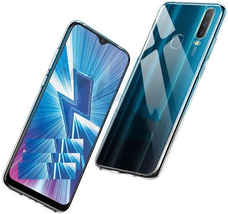 CELLCAMPUS Flip Cover for Vivo Y17  (Transparent, White, Grip Case, Pack of: 1)