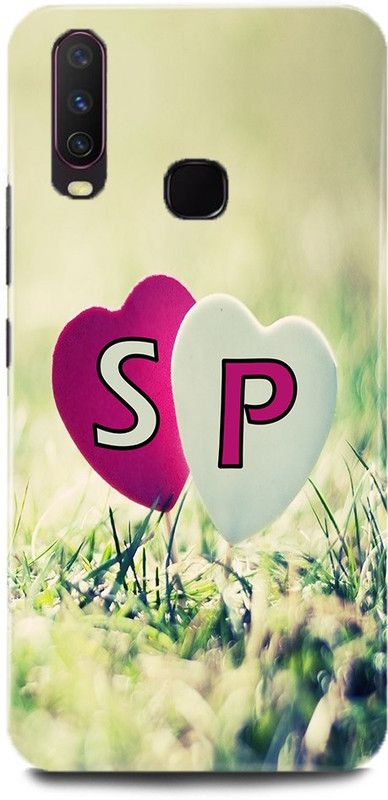 MP ARIES MOBILE COVER Back Cover for Vivo U20,1921,S Loves P Name,S Name, P Letter, Alphabet,S Love P NAME  (Multicolor, Hard Case, Pack of: 1)