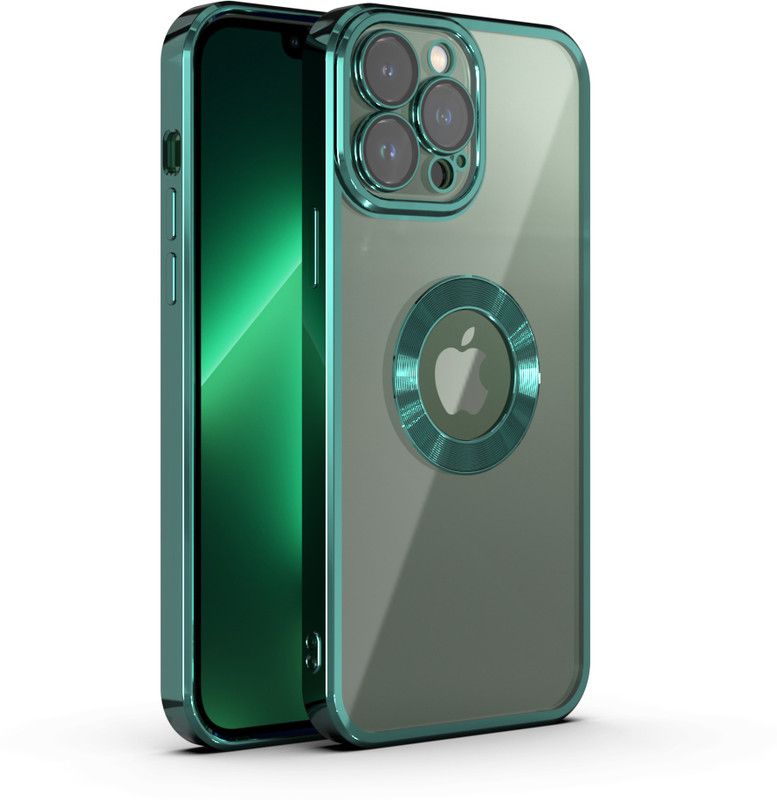 V-TAN Back Cover for Apple Iphone 13 Pro  (Green, Pack of: 1)