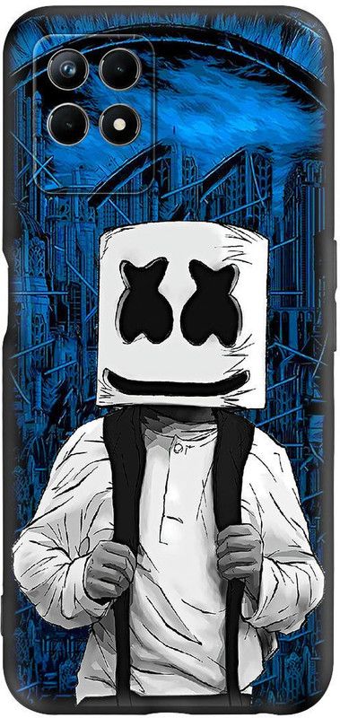 printwhiz Back Cover for realme 8i, Realme Narzo 50 4g  (Multicolor)