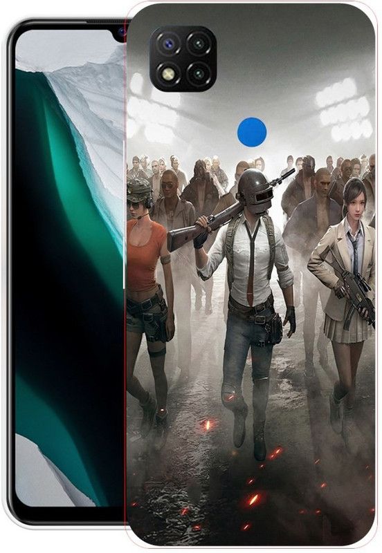 RJ14 (Online) Back Cover for Redmi 9C, Redmi 9  (Multicolor, Grip Case, Silicon, Pack of: 1)