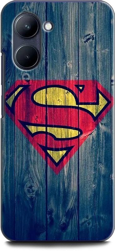 WallCraft Back Cover for Realme C33, RMX3624 SUPERMAN, SUPERMAN LOGO, SING, SUPERHERO  (Multicolor, Dual Protection, Pack of: 1)