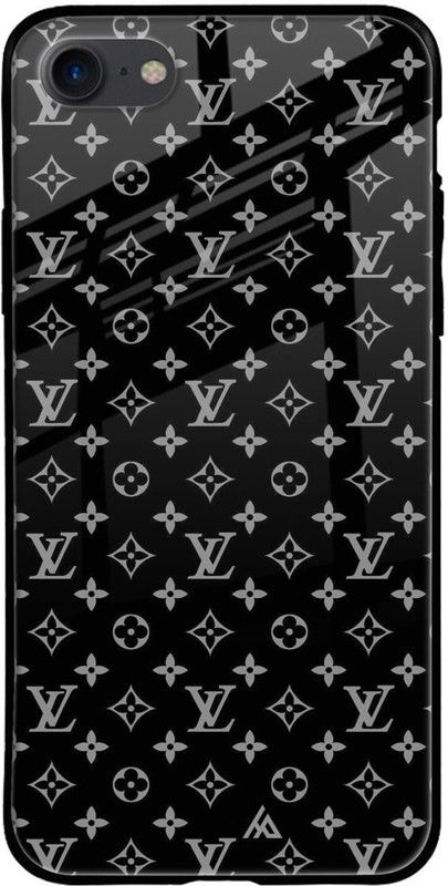 Hocopoco Back Cover for Apple iPhone SE 2020  (Black, White, Grip Case, Silicon, Pack of: 1)