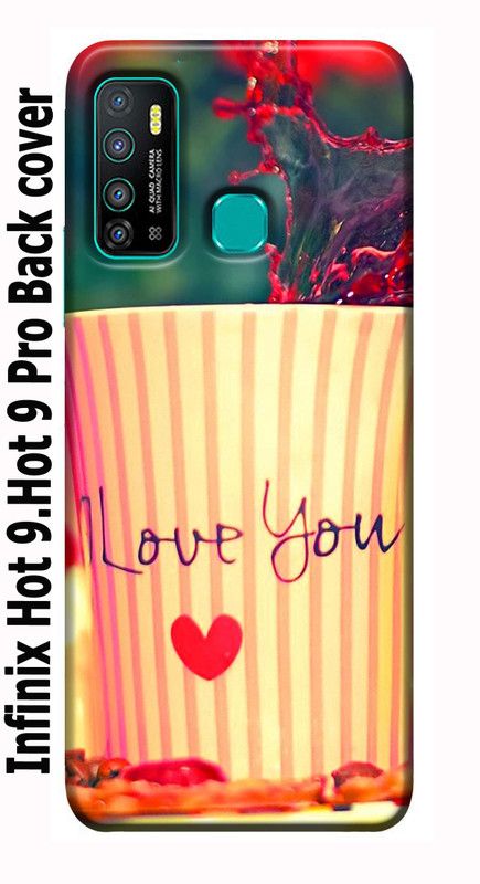 Lesend Back Cover for Infinix Hot 9 Pro Back cover/Infinix hot 9 Pro back cover  (Multicolor, Dual Protection, Silicon, Pack of: 1)