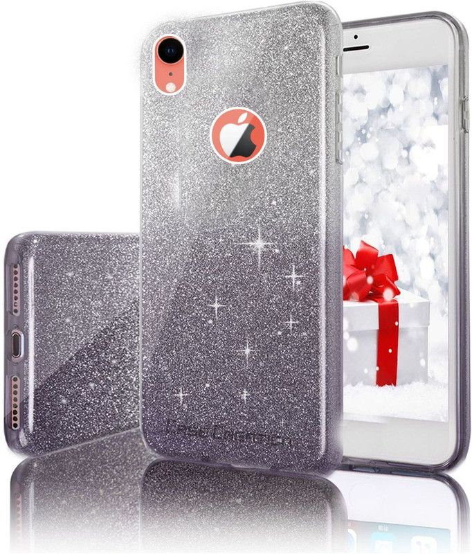 CASE CREATION Back Cover for Apple iPhone XR  (Black, Grip Case, Pack of: 1)