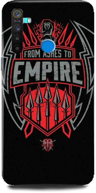 MP ARIES MOBILE COVER Back Cover for Realme 5, RMX1911,Roman,Reigns,WWE,BodyBuilder,Motivation,Workout,Wristlemania,  (Multicolor, Hard Case, Pack of: 1)