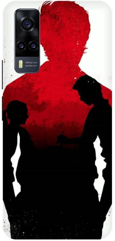 THE NARAYANA COLLECTIONS Back Cover for VIVO Y31- V2036-SHAHID,KABIR,SINGH,ROYAL,ENFIELD  (Multicolor, Hard Case, Pack of: 1)
