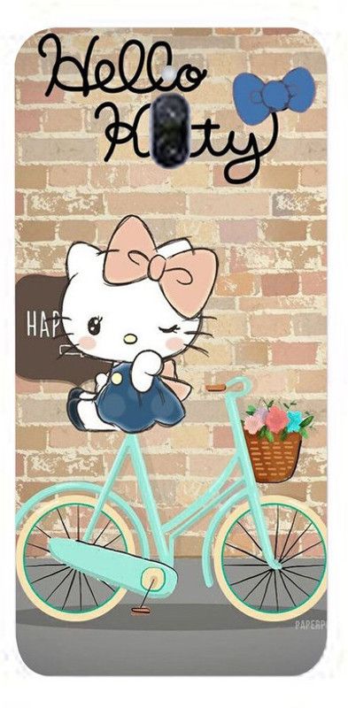 Golden Mask Back Cover for Redmi 8A Dual Hello kitty  (Multicolor, Waterproof, Silicon, Pack of: 1)