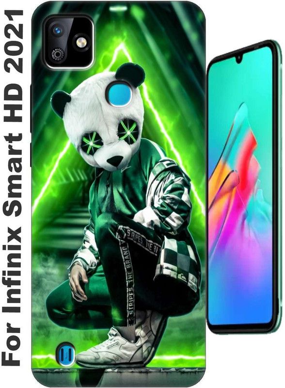 Burdak Back Cover for Infinix Smart HD 2021 2666  (Yellow, Grip Case, Silicon, Pack of: 1)