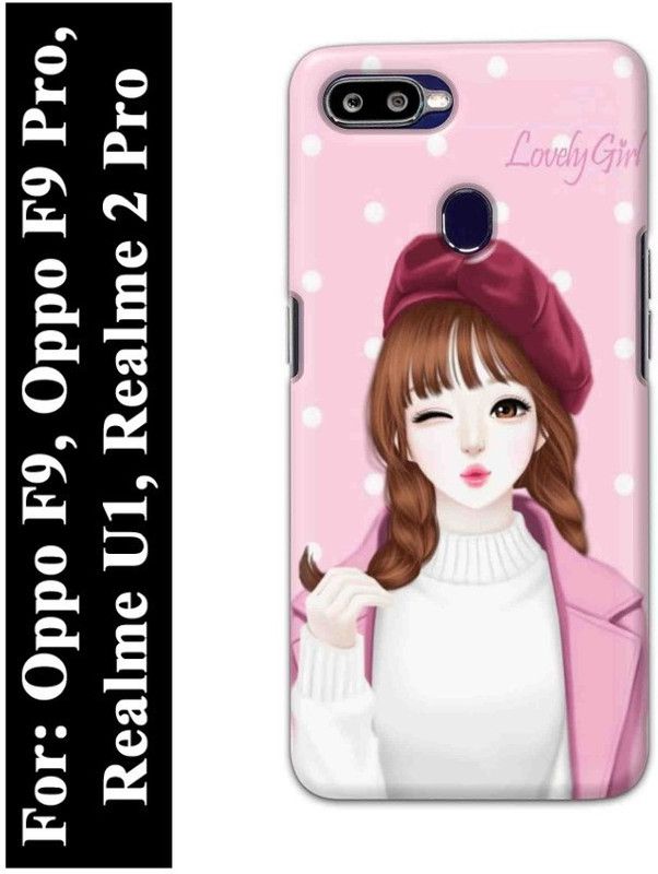Majestic Back Cover for Oppo F9, Oppo F9 Pro, Realme U1, Realme 2 Pro  (Multicolor, Hard Case)