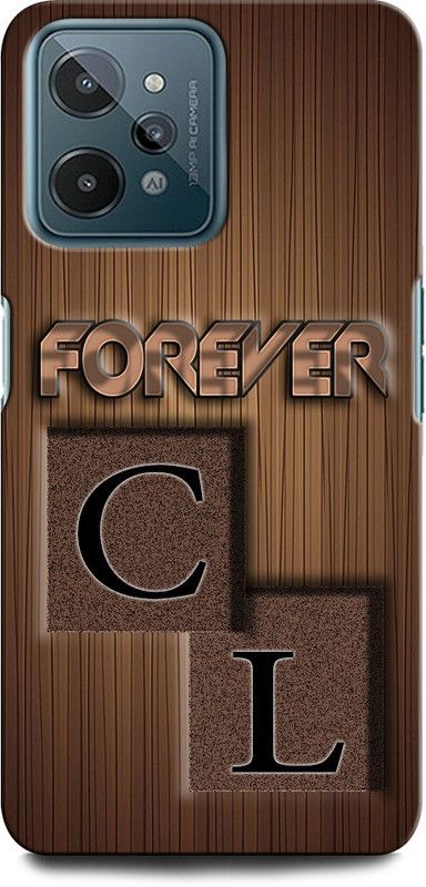 INTELLIZE Back Cover for Realme C31 CL, C LOVE L, L LOVE C, C LETTER, L LETTER, CL NAME  (Multicolor, Hard Case, Pack of: 1)