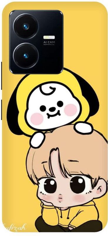 Vinsmoke Back Cover for Vivo Y35 BT21, BTS, koya, RJ, Shooky, Mang, Chimmy, Tata, Cooky499  (Multicolor, Shock Proof, Pack of: 1)
