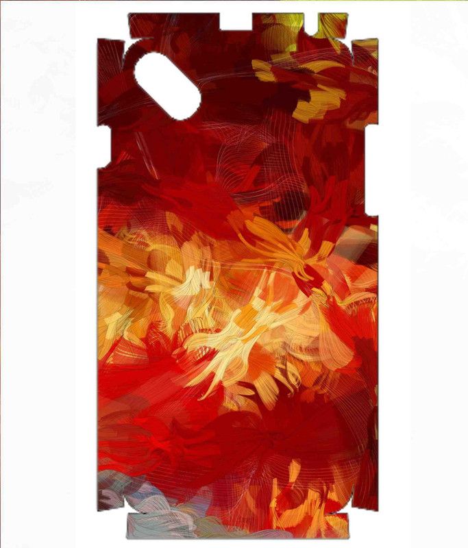 Snooky Micromax Bolt D304 Mobile Skin  (Red)
