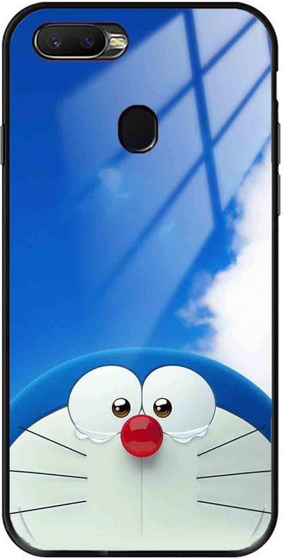 NDCOM Back Cover for OPPO A11K Dormon Printed Glass Case  (Multicolor, Grip Case, Pack of: 1)