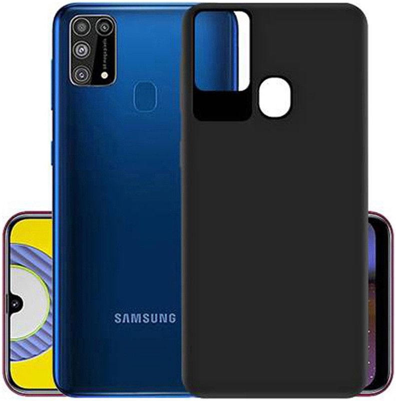 Axzu Back Cover for Samsung F41  (Black, Silicon)