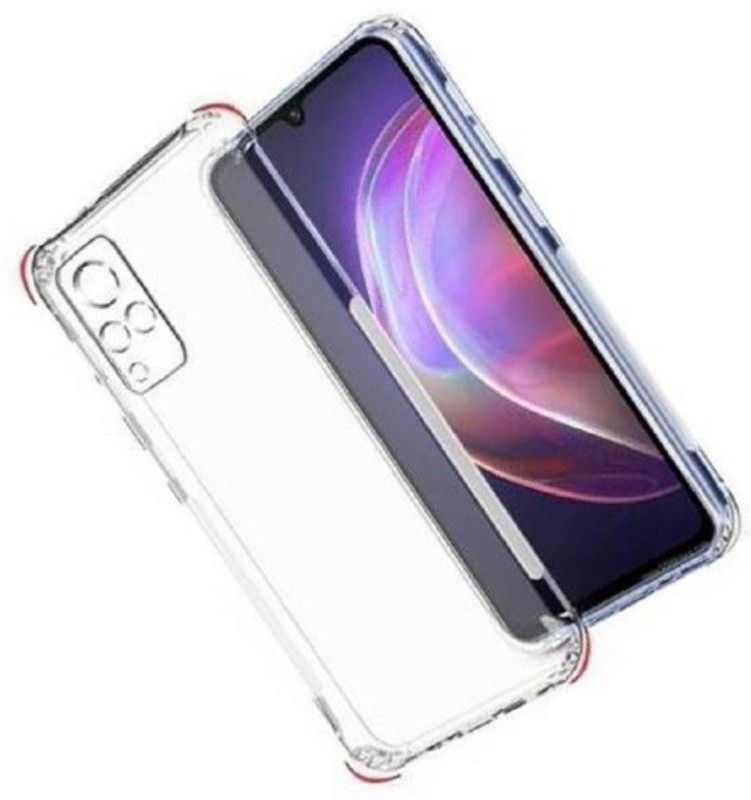 Skcase Front & Back Case for Vivo V21 5G, Vivo V21  (White, Camera Bump Protector, Pack of: 1)
