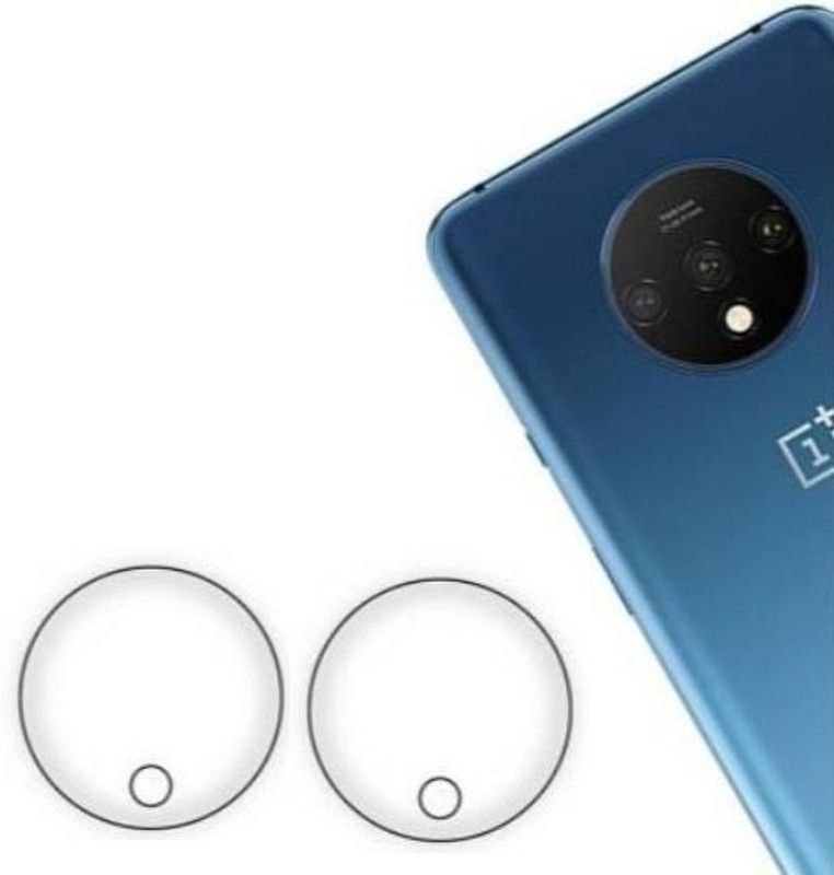 SHAKU Back Camera Lens Glass Protector for ONEPLUS-7-T  (Pack of: 2)