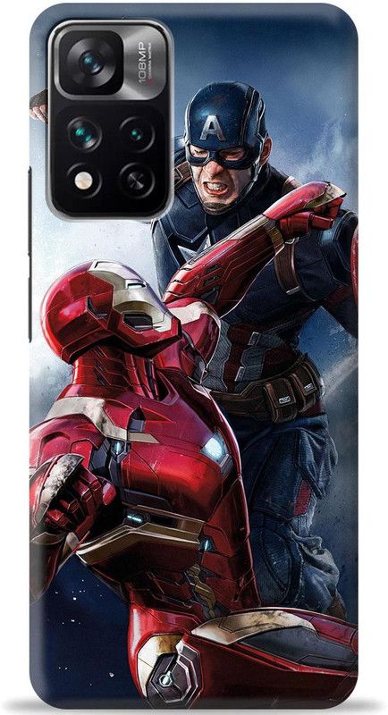 Coverpur Back Cover for Mi 11i  (Multicolor, Shock Proof, Pack of: 1)