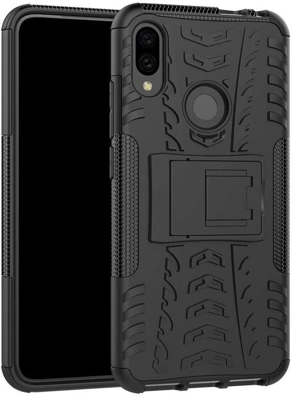 SmartPoint Bumper Case for Xiaomi Redmi Note 7 Pro  (Black, Shock Proof, Pack of: 1)