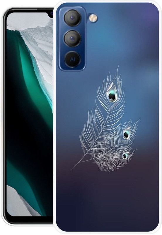 vaidik Back Cover for Tecno Pop 5 Pro  (Multicolor, Dual Protection, Silicon, Pack of: 355)