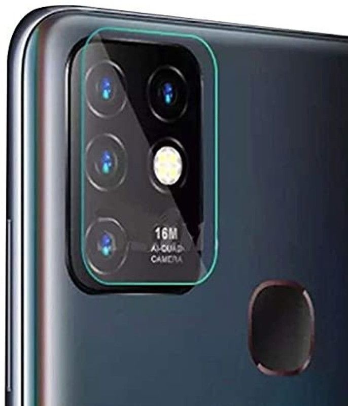 Transparent Back Camera Lens Glass Protector for Cii Infinix Hot 10 Pro  (Pack of: 2)