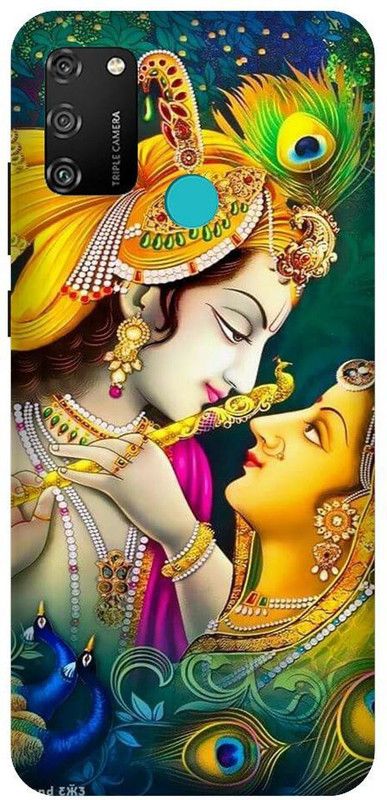 URCHIN Back Cover for Honor9A Radha Krishna, Krishna and radha, Krishna, God  (Multicolor, Shock Proof, Pack of: 1)