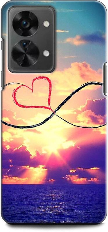 INDICRAFT Back Cover for OnePlus Nord 2T 5G INFINITY, LOVE, HEART, LOVE SUNSET, NATURE  (Multicolor, Shock Proof, Pack of: 1)