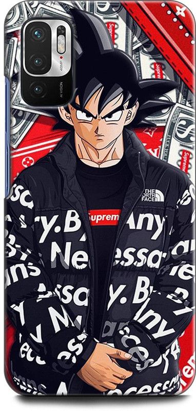 Wall Art Back Cover for REDMI Note 10T 5G GOKU, DRAGON BALL Z, CARTOON, ANIME, KAME HAME, STRONG  (Multicolor, Dual Protection, Pack of: 1)