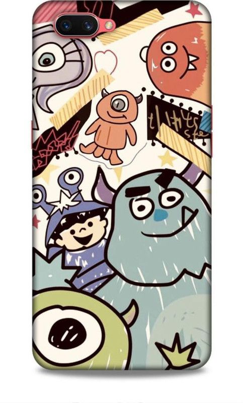 SmashItUp Back Cover for Oppo A3s  (Multicolor, Hard Case)
