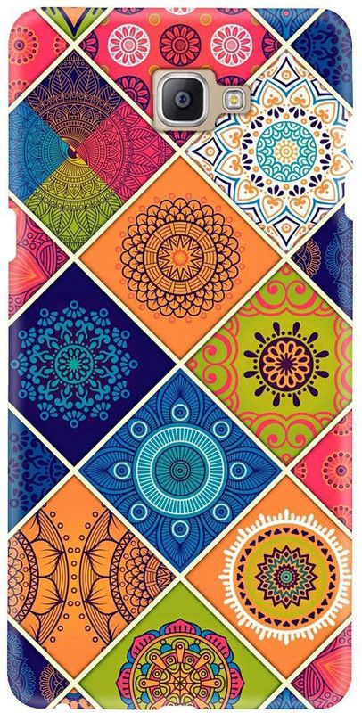 Smutty Back Cover for Samsung Galaxy A9 Pro, SM-A9100, SM-A910F, SM-A910F - Rangoli Print  (Multicolor, Hard Case, Pack of: 1)