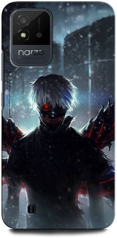ORBIQE Back Cover for Narzo 50i KANEKI KEN, ANIME, KANEKI, KEN, MANGA, TOKYO, TOKYO GHOUL  (Multicolor, Hard Case, Pack of: 1)