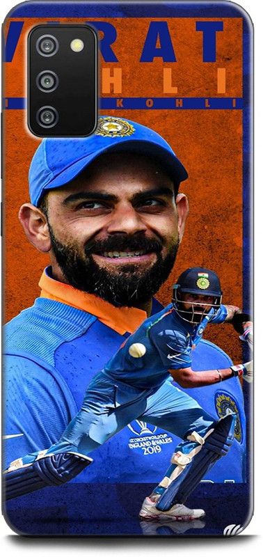 Afterglow Back Cover for SAMSUNG Galaxy M02s VIRAT KOHLI, CRICKET, INDIA, VIRAT, CAPTAIN, PLAYER, SPORTS  (Multicolor, Shock Proof, Pack of: 1)