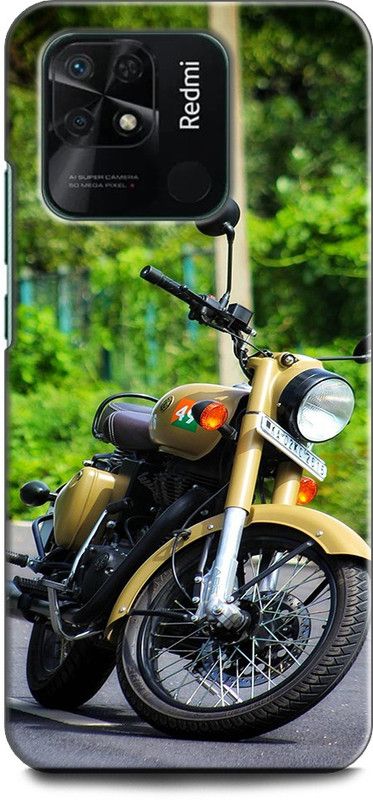 WallCraft Back Cover for REDMI 10 Power BIKE, ROYAL ENFIELD, CLASSIC, BIKE  (Multicolor, Dual Protection, Pack of: 1)