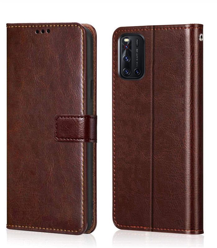 TROOZ Back Cover for Vivo V19  (Brown, Pack of: 1)