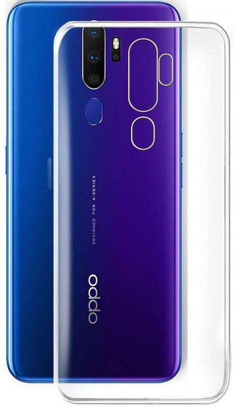 Elica Back Cover for Oppo A5 (2020)  (Transparent, Hard Case, Pack of: 1)