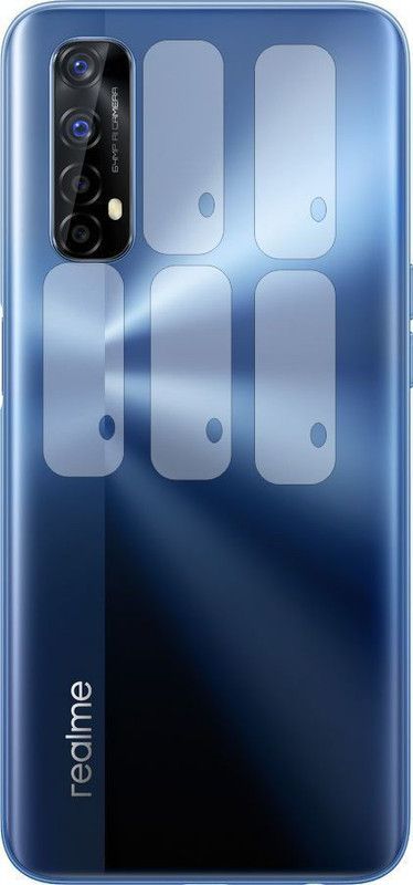 ZINJURIKI Back Camera Lens Glass Protector for Realme 7  (Pack of: 5)