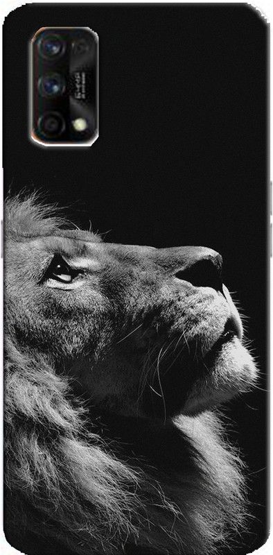 YECALA Back Cover for Realme 7 PRO  (Black, Pack of: 1)