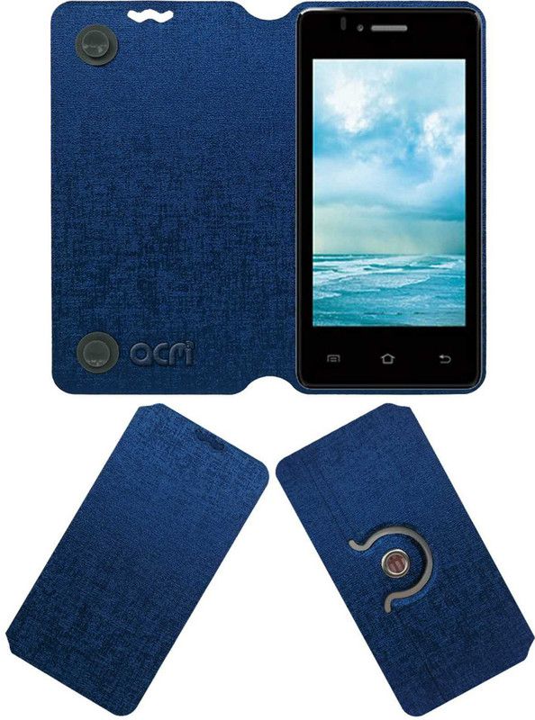 ACM Flip Cover for Mafe Flash  (Blue, Cases with Holder, Pack of: 1)