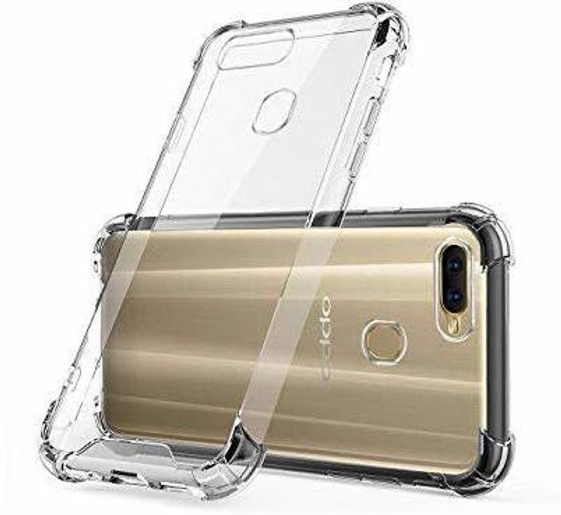 CaseWEB Back Cover for Oppo F9  (Transparent, Flexible, Silicon, Pack of: 1)