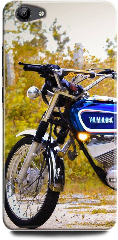 FIKORA Back Cover for Vivo Y71/1724 YAMAHA BIKE PRINTED  (Multicolor, Hard Case, Pack of: 1)