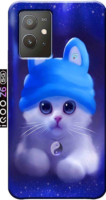 Rockerspot Back Cover for iQoo Z6 5G 2840  (Multicolor, Flexible, Silicon, Pack of: 1)